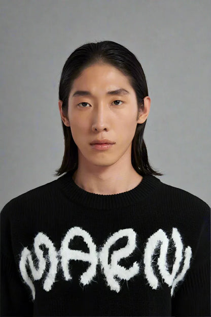 Textured Art Sweater