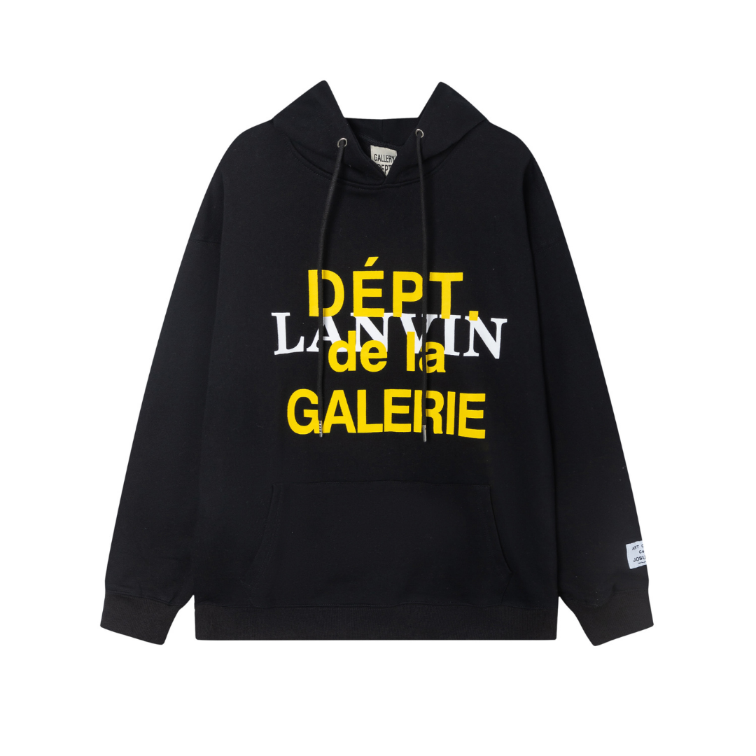 Sudadera con capucha de arte contemporáneo