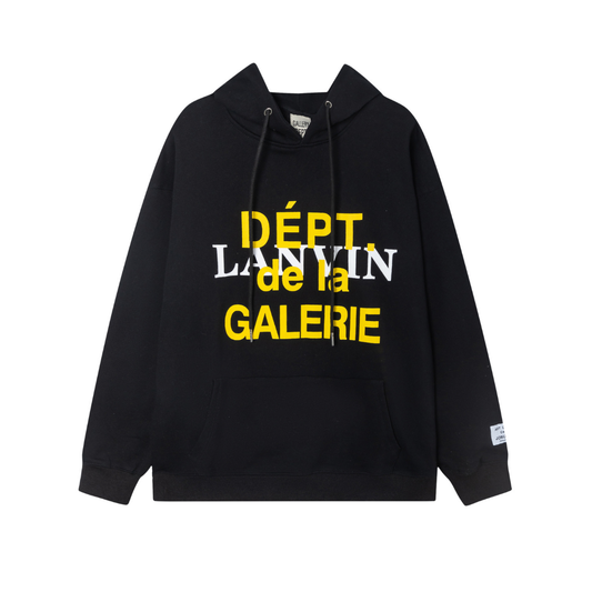 Sudadera con capucha de arte contemporáneo
