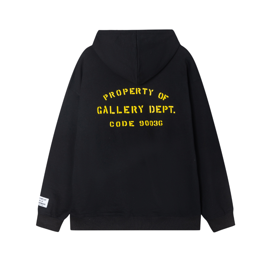 Sudadera con capucha de arte contemporáneo