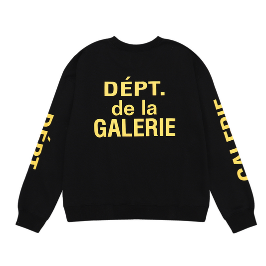 Sudadera con capucha estilo galería