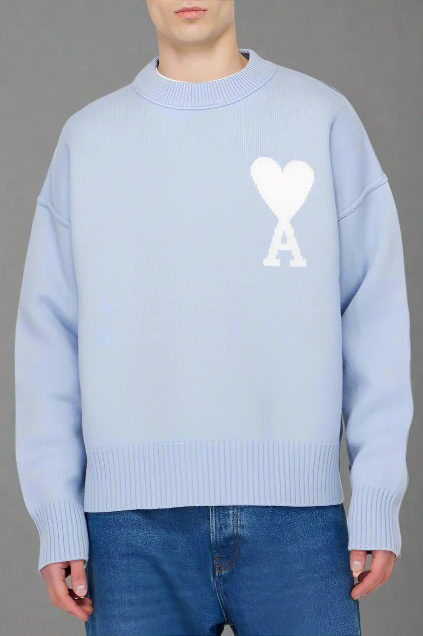 Tejido de corazón acogedor